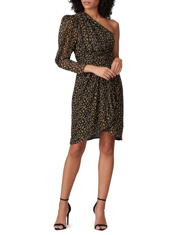 IRO Morello Print Silk Blend Dress